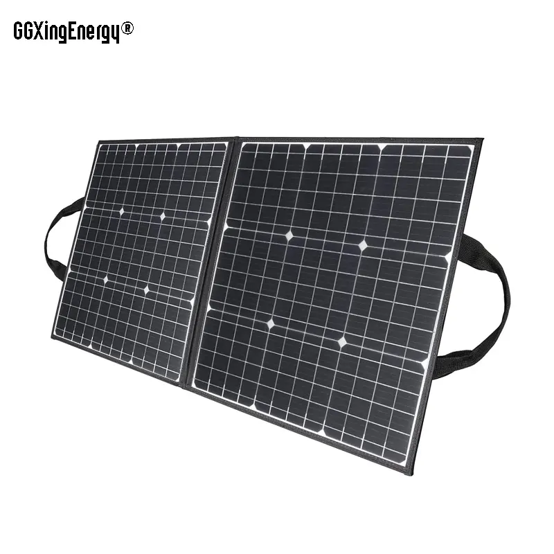 Vikbar 100w solpanel